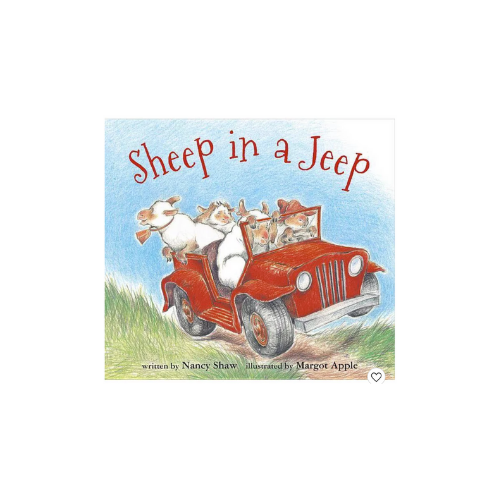 Sheep in a Jeep Boardbook