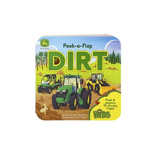 John Deere Peek-A-Flap Board Book