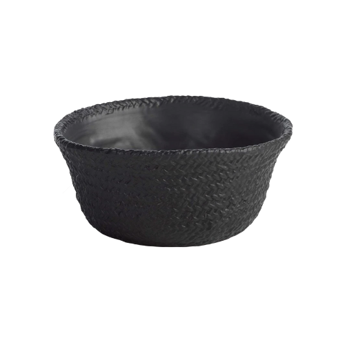 Zodax Cerattan Ceramic Bowl - Black 10"x 4.5"