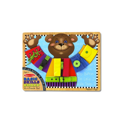 Melissa & Doug Basic Skills Board/Puzzle