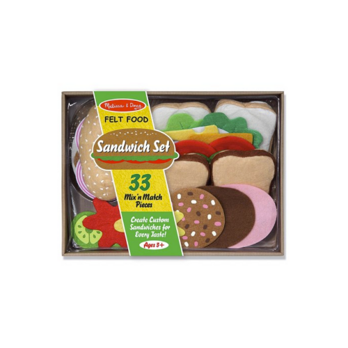 Melissa & Doug Felt Food Sandwich Set