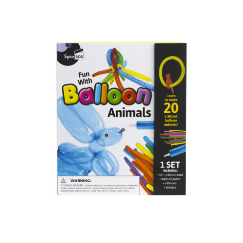 Spicebox Balloon Animals Craft Kit