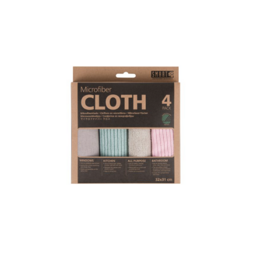 Smart Microfiber Cloth, 4 pack