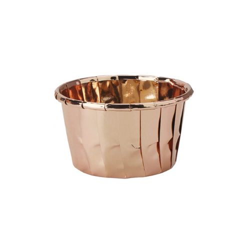 Rose Gold Baking Cups 3.4 oz. - 25 ct.