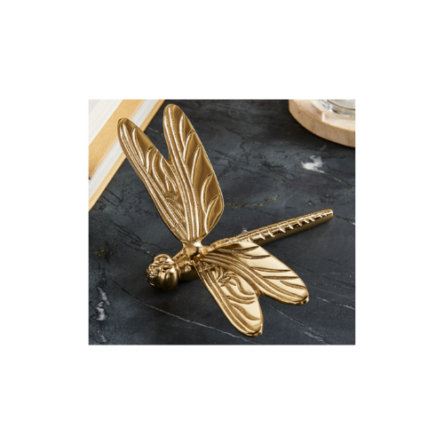 Gold Dragonfly Decor