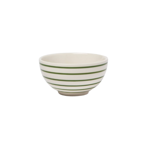 Green Stripe Mini Bowl