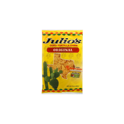 Julio's Tortilla Chips, 9 oz