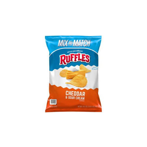 Ruffles Cheddar and Sour Cream Potato Chips - 15.125oz.