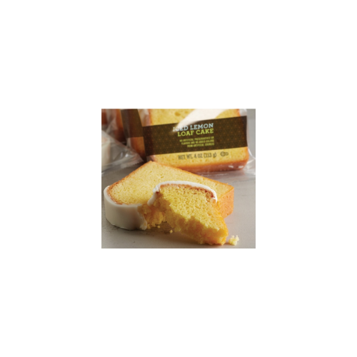 Iced Lemon Cake Slice (Frozen) - 4oz