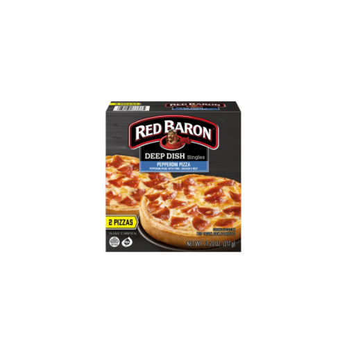 Red Baron Individual Deep Dish Pizza - Pepperoni - 2pk