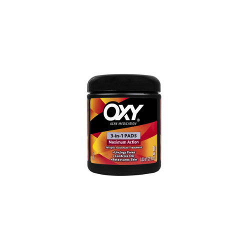 Oxy Acne Medication, 3-in-1 Acne Pads Maximum Strength