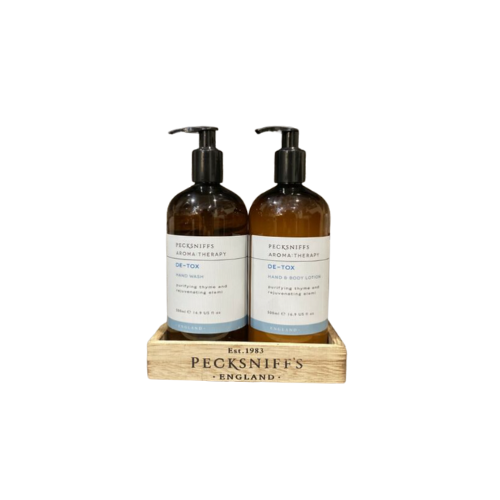 Pecksniff's Aromatherapy Hand Soap & Lotion Set - De-Tox