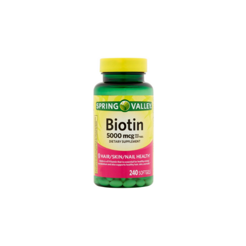 Spring Valley Biotin 5,000 mcg 120 ct