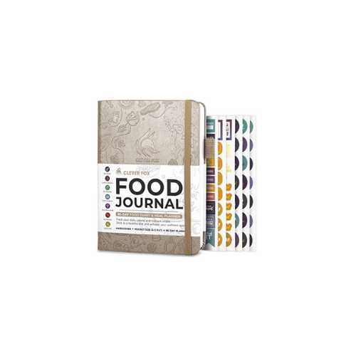 Pocket Size Food Journal - Champagne