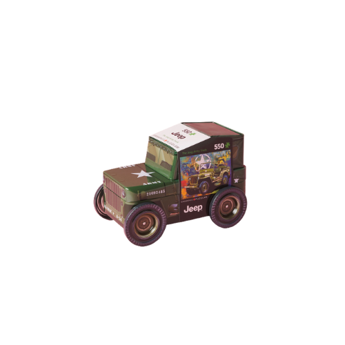 Eurographics Jeep Army Truck 550pc Puzzle