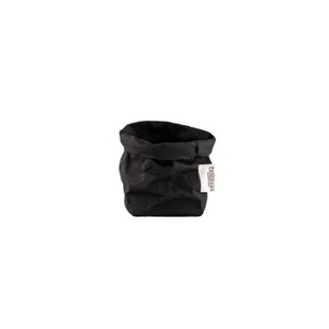 UASHMAMA Paper Bag Small - Black