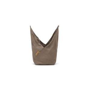 UASHMAMA Linen Fiocco Bag - Nocciola