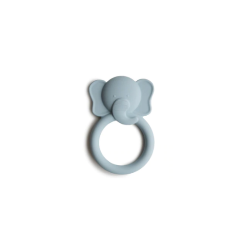 Mushie Elephant Teether - Cloud