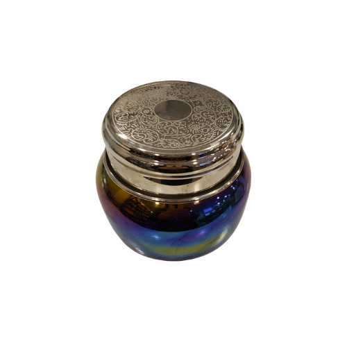 Sugared Citrus Candle - Rainbow w/Silver Lid