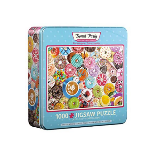 Eurographics 1000pc Puzzle in a Tin - Donut Party