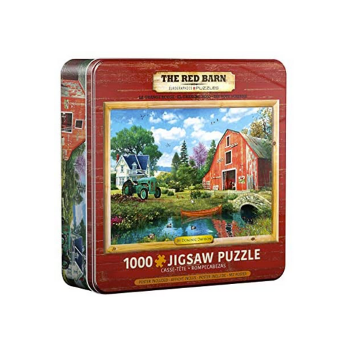 Eurographics 1000pc Puzzle in a Tin - The Red Barn