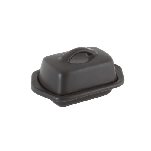 Chantal Matte Black Mini Butter Dish - 5"