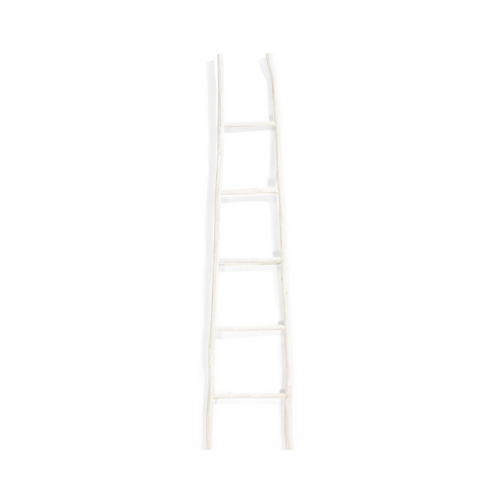 JT Rose White Wooden Towel Ladder