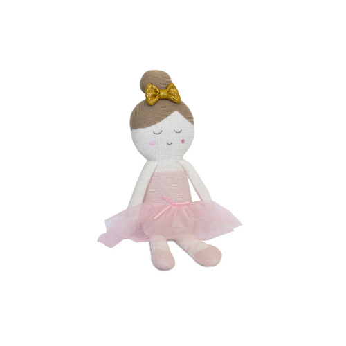 Living Textiles Knit Toy - Emma Ballerina