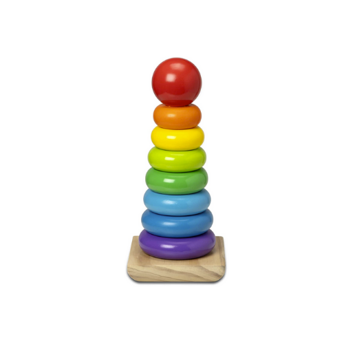 Melissa & Doug Jumbo Wooden Stacker - 15.75" Tall