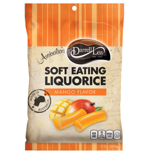 Darrell Lea Mango Liquorice