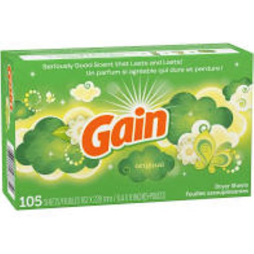 Gain Original Dryer Sheets 105 ct.