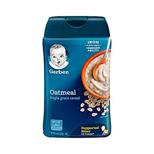 Gerber Single-Grain Oatmeal Baby Cereal 8 oz.