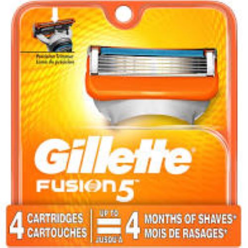 Gillette Fusion 5 Men's Razor Blades 4 ct.