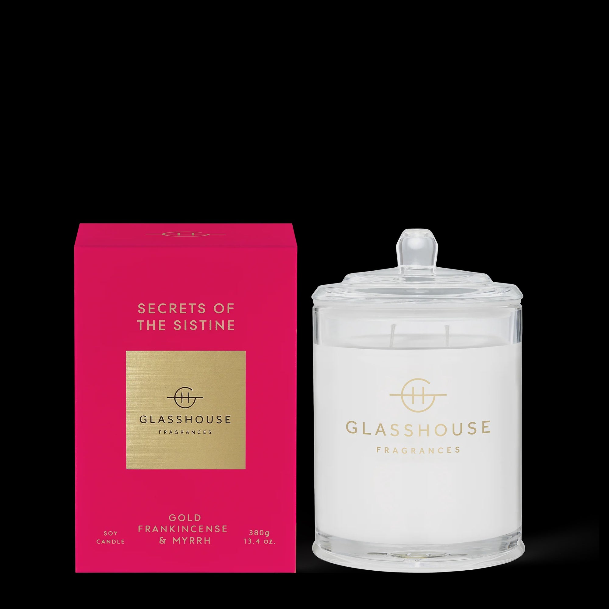 Glasshouse 380g Candle - Secrets of the Sistine