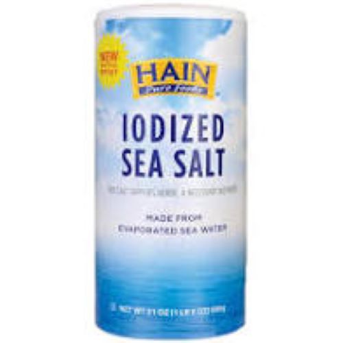 Hain Iodized Sea Salt - 21oz