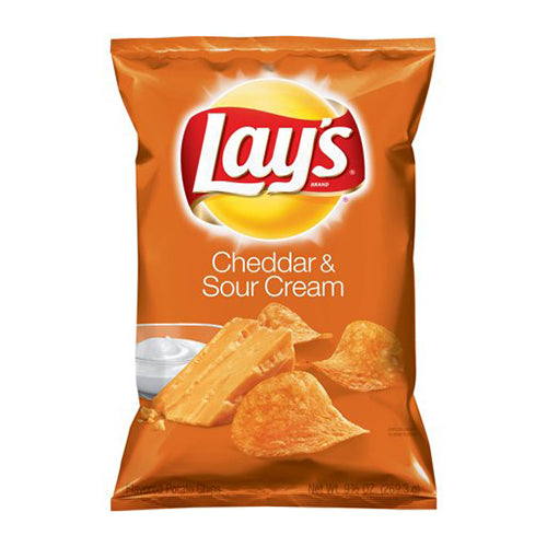 Lay's Cheddar & Sour Cream Chips - 7.75oz