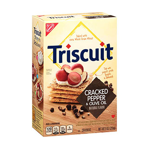 Nabisco Triscuits - Cracked Pepper & Olive Oil, 8.5 oz.