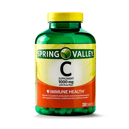 Spring Valley Vitamin C Tablets, 500 mg - 250ct