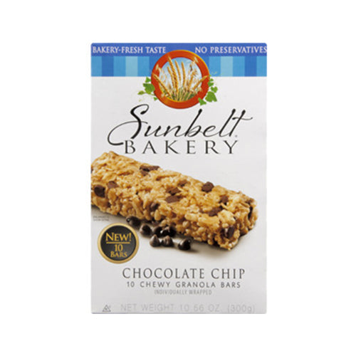 Sunbelt Chocolate Chip Granola Bars - 10ct