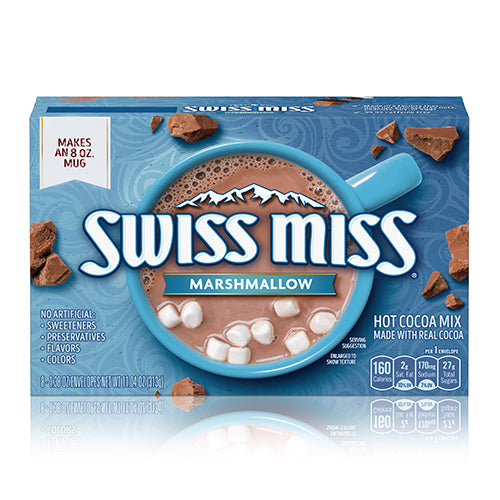 Swiss Miss - Milk Chocolate w/Marshmallows - 8pk