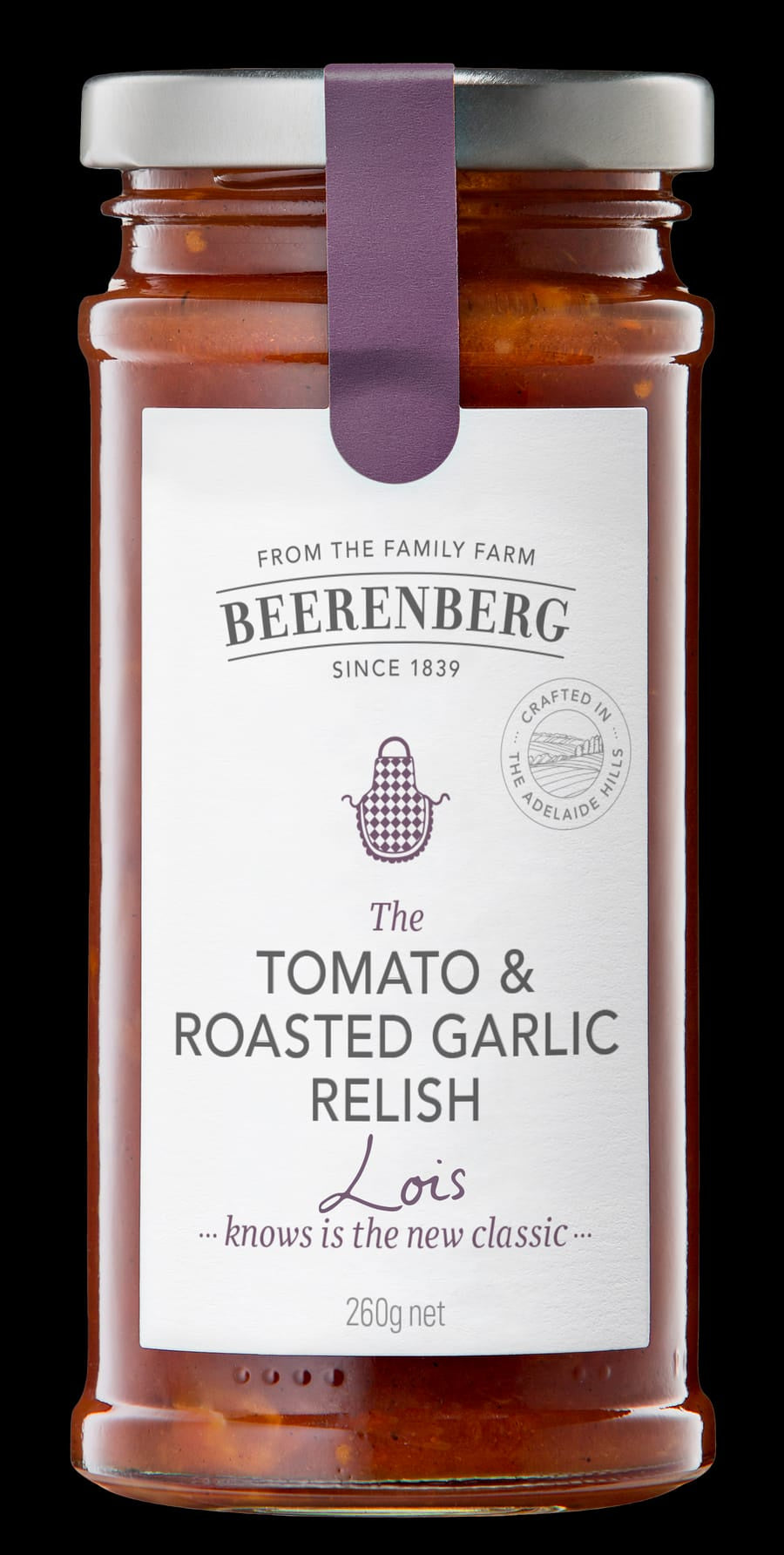 Beerenberg Tomato & Roasted Garlic Relish, 260g