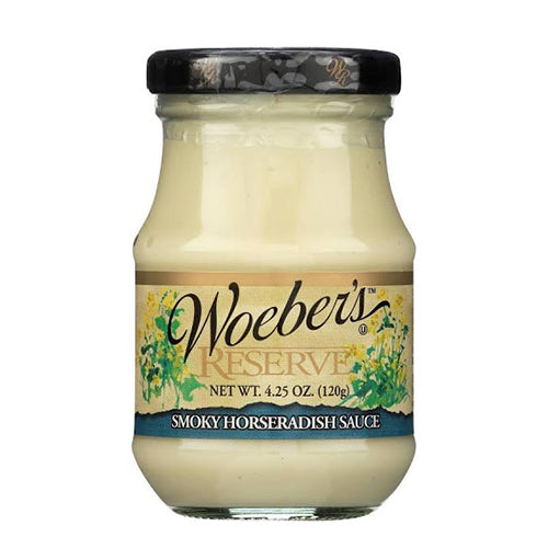 Woeber's Reserve Smoky Horseradish Sauce, 4.2 oz