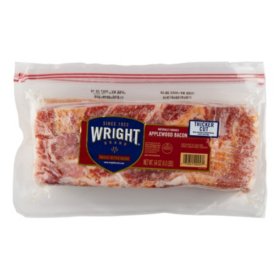 Wright Applewood Smoked Bacon, 2 lb.