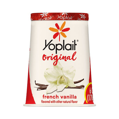 Yoplait yogurt original french vanilla 6 oz