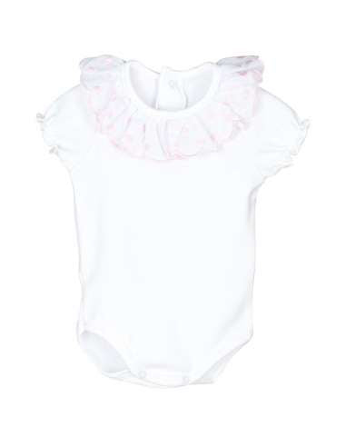 19107 WHITE/PINK BODY DELMER BRAND CALAMARO (Sizes: 3 M)