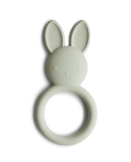 Mushie Bunny Teether - Sage