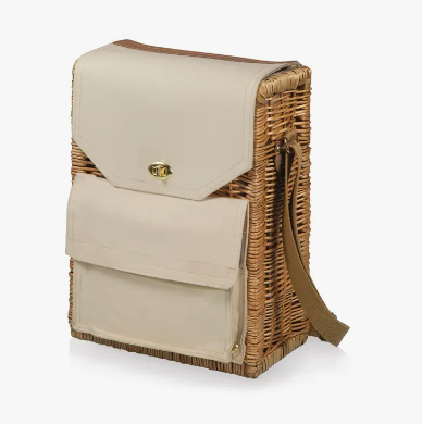 Corsica Wine & Cheese Picnic Basket Bag