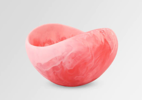 Dinosaur Designs Medium Beetle Bowl - Pink Guava