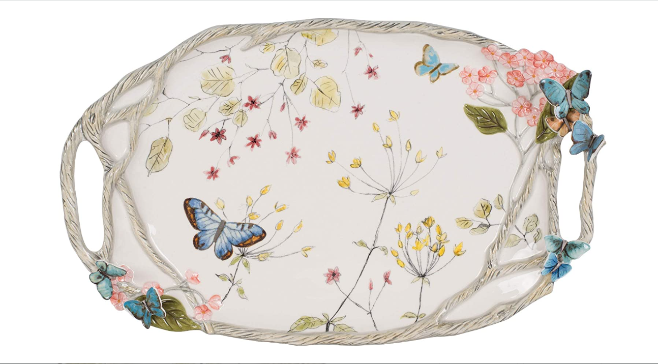 Fitz & Floyd 19" Spring Platter