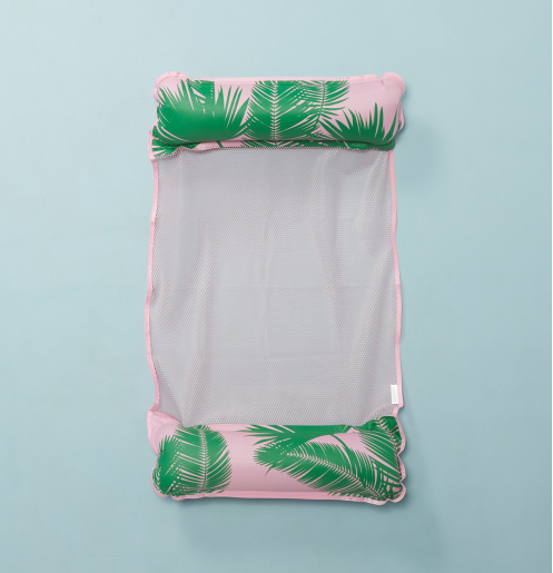 Sunnylife Floating Hammock - Pink & Green